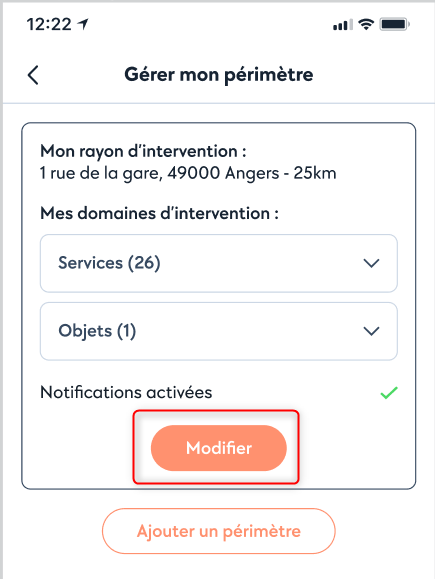 comment modifier mon abonnement tv free